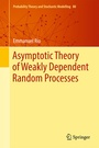 Cover: Asymptotic Theory of Weakly Dependent Random Processes - Springer