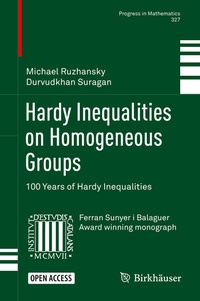 Abbildung von: Hardy Inequalities on Homogeneous Groups - Birkhäuser