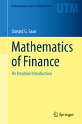 Cover: Mathematics of Finance - Springer