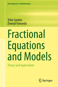 Enlarge image Cover: Fractional Equations and Models - Springer