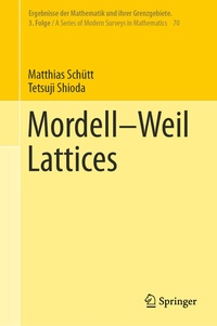Abbildung von: Mordell-Weil Lattices - Springer
