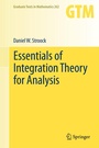Cover: Essentials of Integration Theory for Analysis - Springer