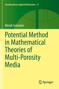 Enlarge image Cover: Potential Method in Mathematical Theories of Multi-Porosity Media - Springer