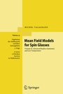 Cover: Mean Field Models for Spin Glasses - Springer