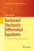 Cover: Backward Stochastic Differential Equations - Springer