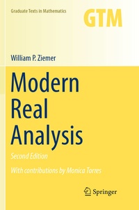 Abbildung von: Modern Real Analysis - Springer