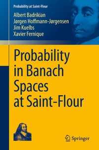 Abbildung von: Probability in Banach Spaces at Saint-Flour - Springer