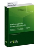 Cover: Rechnungen im Umsatzsteuerrecht - Erich Schmidt Verlag