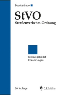 Abbildung von: StVO Straßenverkehrs-Ordnung - C.F. Müller