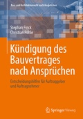 Abbildung von: Kündigung des Bauvertrages nach Ansprüchen - Springer Vieweg