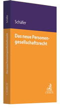 Cover: Das neue Personengesellschaftsrecht - C.H.BECK