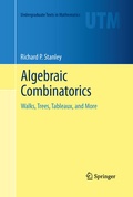 Cover: Algebraic Combinatorics - Springer