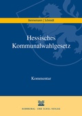 Cover: Hessisches Kommunalwahlgesetz - KSV Medien