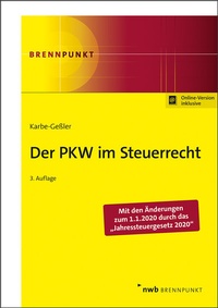 Abbildung von: Der PKW im Steuerrecht - NWB