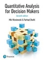 Cover: Quantitative Analysis for Decision Makers - Pearson Education Limited
