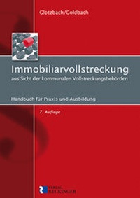Abbildung von: Immobiliarvollstreckung aus Sicht der kommunalen Vollstreckungsbehörden - Verlag Reckinger