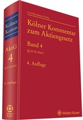 Abbildung von: Kölner Kommentar zum Aktiengesetz - Band 4 - Carl Heymanns Verlag