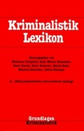 Cover: Kriminalistik Lexikon