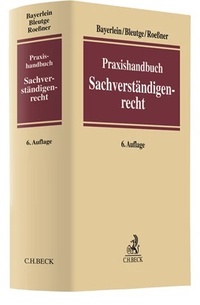Abbildung von: Praxishandbuch Sachverständigenrecht - C.H.BECK