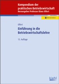 Cover: Einf&uuml;hrung in die Betriebswirtschaftslehre - Kiehl