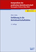 Cover: Einf&uuml;hrung in die Betriebswirtschaftslehre - Kiehl