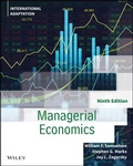 Cover: Managerial Economics - Wiley