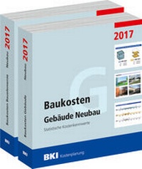 Bild vergrößern Bild: BKI Baukosten Gebäude + Bauelemente Neubau 2017 - Kombi Teil 1-2 - Rudolf Müller Verlag