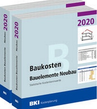 Bild vergrößern Bild: BKI Baukosten Gebäude + Bauelemente Neubau 2020 - Kombi Teil 1-2 - Rudolf Müller Verlag