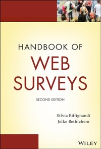 Enlarge image Cover: Handbook of Web Surveys - Wiley-Blackwell