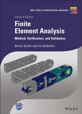 Cover: Finite Element Analysis: Method, Verification and Validation - Wiley-Blackwell