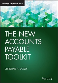 Enlarge image Cover: The New Accounts Payable Toolkit - Wiley