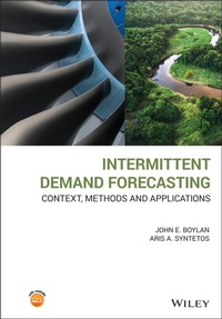 Enlarge image Cover: Intermittent Demand Forecasting - Context, Methods and Applications - Wiley-Blackwell
