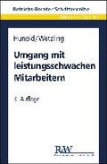 Cover: Umgang mit leistungsschwachen Mitarbeitern - Fachmedien Recht und Wirtschaft