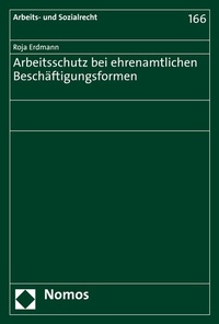 Abbildung von: Arbeitsschutz bei ehrenamtlichen Beschäftigungsformen - Nomos