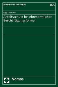 Abbildung von: Arbeitsschutz bei ehrenamtlichen Beschäftigungsformen - Nomos