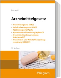 Abbildung von: Arzneimittelgesetz - Reguvis Fachmedien