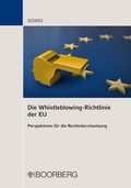 Abbildung von: Die Whistleblowing-Richtlinie der EU - Boorberg