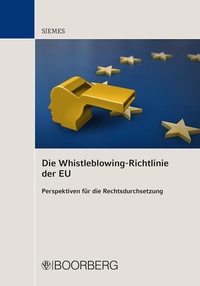 Abbildung von: Die Whistleblowing-Richtlinie der EU - Boorberg