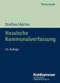Cover: Hessische Kommunalverfassung - Deutscher Gemeindeverlag
