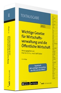 Abbildung von: Wichtige Gesetze für Wirtschaftsverwaltung und die Öffentliche Wirtschaft - NWB