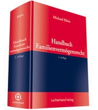 Abbildung von: Handbuch Familienvermögensrecht - Luchterhand
