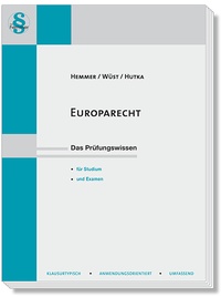 Enlarge image Cover: Europarecht - Hemmer-Wüst