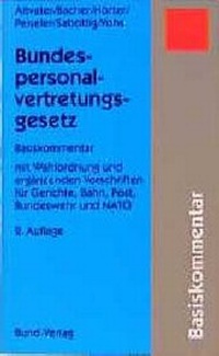 Bild vergrößern Bild: Bundespersonalvertretungsgesetz - Bund-Verlag