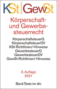 Abbildung von: Körperschaft- und Gewerbesteuerrecht: KSt / GewSt - dtv