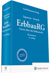 Bild vergrößern Bild: ErbbauRG - Carl Heymanns Verlag