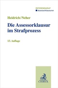 Cover: Die Assessorklausur im Strafprozess - C.H.BECK