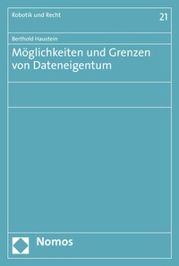 Abbildung von: Möglichkeiten und Grenzen von Dateneigentum - Nomos