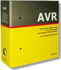 Abbildung von: Richtlinien für Arbeitsverträge in den Einrichtungen des Deutschen Caritasverbandes (AVR) - Lambertus