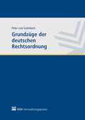 Cover: Grundz&uuml;ge der deutschen Rechtsordnung - KSV Medien