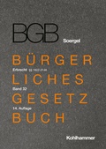 Cover: B&uuml;rgerliches Gesetzbuch mit Einf&uuml;hrungsgesetz und Nebengesetzen (BGB) - Band 32 - Kohlhammer